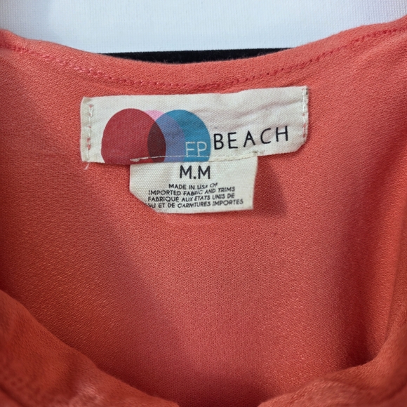 Free People Beach Coral Layered Tube Top - Picture 4 of 4